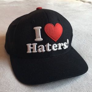 I Love Haters Hat